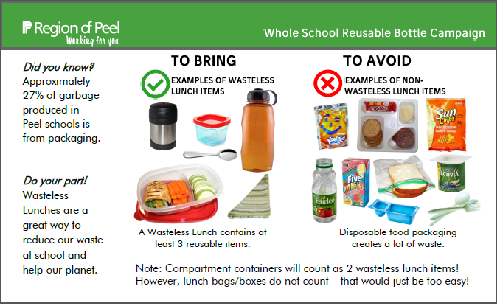 Region of Peel Reusable plastics poster